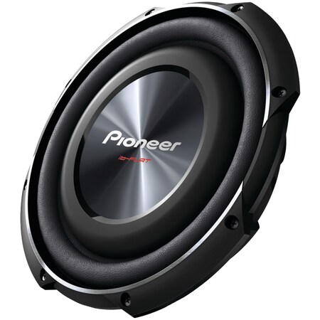 Pioneer Shallow-Mount 10" 1200W Subwoofer with Single 4Ω Voice Coil TS-SW2502S4